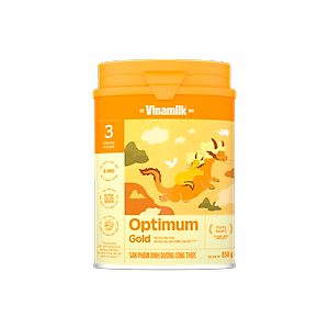 Sữa bột Vinamilk Optimum Gold Step 3 Hộp Thiếc 850g
