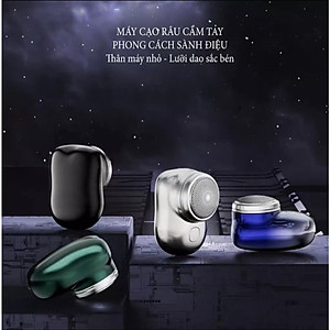 Máy Cạo Râu Mini, Xoay 360 Độ Chống Nước , Sạc USB Siêu Nhanh, Máy Cạo Râu Nam Bỏ Túi Tiện Dụng - HÀNG CHÍNH HÃNG MINIIN
