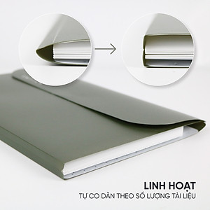 Cặp Đựng Tài Liệu A4 Nhiều Ngăn AO+ Switch OFF (5 Ngăn/ Có Phân Trang)