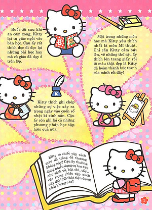 Sách Hello Kitty - Bộ Sưu Tập 1000 Đề Can - Ước Mơ Tươi Đẹp