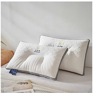 Gối Ngủ Công Thái Học Massager Kim Cương 3D Cao Cấp - Chống Đau Mỏi Vai Gáy, Kích Thước 48x74cm - HÀNG CHÍNH HÃNG MINIIN