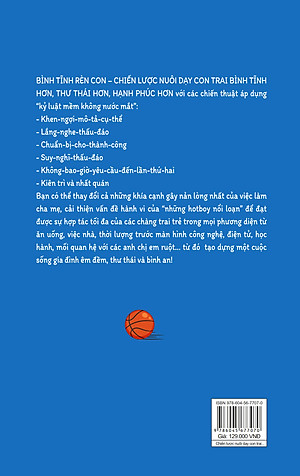 Sách Bình Tĩnh Rèn Con - Chiến Lược Nuôi Dạy Con Trai