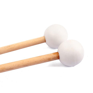 Sunnimix 1 Glockenspiel Đàn Xylophone Đập Nhựa Cứng Nhám Đầu Cái Vồ Gậy Be