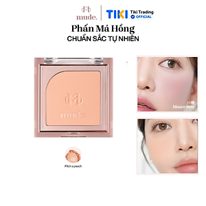 Phấn Má Hồng Mịn Lì Kiềm Dầu Chuẩn Màu mude Flutter Blusher (5g)