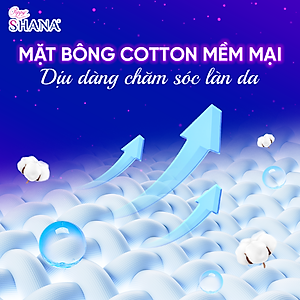 Combo 6 gói Băng Vệ Sinh Quần Peppy Shana Ngày Đêm Siêu Thấm, Freesize, Chống Tràn Tối Đa, Tiết Kiệm 
