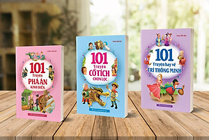 Combo 101 Truyện: Cổ Tích Chọn Lọc + Trí Thông Minh + Phá Án Kinh Điển