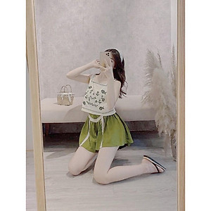 Bộ nữ 2 dây - chất đũi tơ, cực sang chảnh, siêu hot hit (N2)