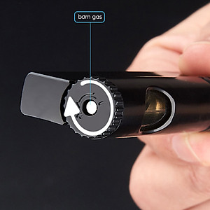 Vỏ Hột Quẹt Bật Lửa Khò 1 Tia Focus WF002 Đẹp Độc Lạ Lửa Khò Mạnh Mẽ - Dùng Gas Cao Cấp