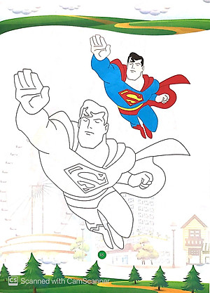 Bé Tô Màu Siêu Anh Hùng