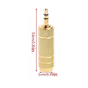Jack cắm micro 6.5 sang 3.5 mm hát karaoke bằng điện thoại 130 - Hàng Nhập Khẩu