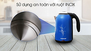 Bình Ấm Siêu Tốc Điện Inox 2 Lớp Sunhouse SHD1382 - Màu Ngẫu Nhiên - Chính Hãng