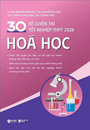 Sách - 30 Đề Luyện Thi Tốt Nghiệp THPT 2026 Hóa Học