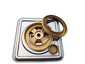 Bếp gas âm 2 lò Canaval CA6858 - Hàng nhập khẩu