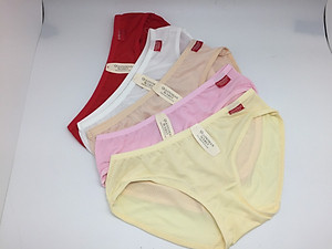 Combo 5 quần lót nữ thông hơi kháng khuẩn khử mùi, mặc cực thoải mái mát mẻ.