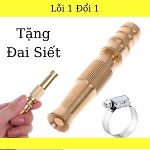 ĐẦU VÒI XỊT TĂNG ÁP MINI ĐỒNG VÀNG - NHỎ NHƯNG CÓ VÕ 206587