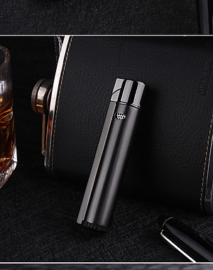 Vỏ Hột Quẹt Bật Lửa Aomai AM-236 khò 1 tia Mạnh Mẽ Đẹp Độc Lạ - Dùng Gas Cao Cấp