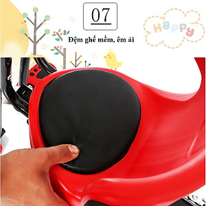 Ghế ngồi cho bé gắn khung xe đạp, tiện dụng, dễ lắp đặt, chắc chắn
