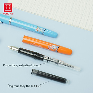 Bút máy nét hoa Hồng Hà 2256 - Bút nét thanh nét đậm luyện chữ đẹp