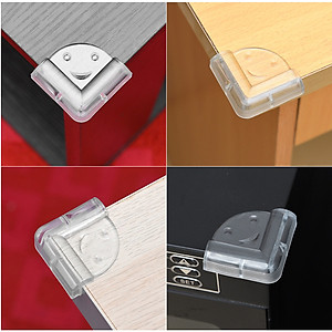 Combo 10 Miếng Bọc Góc Bàn Bằng Silicon Tránh Va Đập An Toàn Cho Bé Và Người Già
