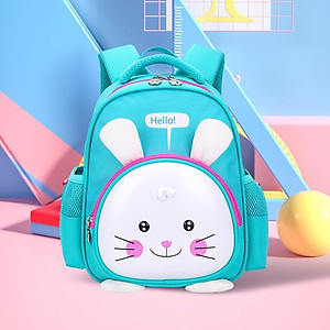 Balo cho bé mẫu giáo 2 3 4 5 tuổi ba lô quả trứng hình thú voi cá mập ngựa hổ  hình nổi 3D1230