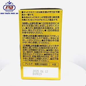 Viên uống chống đột quỵ tai biến Natto Kinase 4000FU Orihiro Nhật Bản 60 - 120 viên