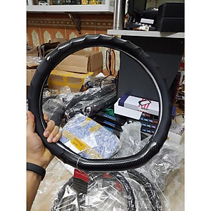 Bọc Vô Lăng Da dành cho Xe Suzuki Ertiga Lót Cao Su Non Cao Cấp Chống Trượt Tay