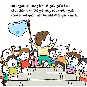 Sách Ehon - Mình Bị Ướt Quần Chút Xíu Lúc Đi Tè