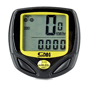 Bộ phụ kiện đẹp cho xe đạp gồm, Đồng hồ đo tốc độ xe đạp, đèn pha xe đạp, đèn hậu xe đạp