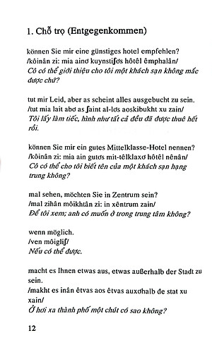 Tiếng Đức Cho Người Mới Bắt Đầu - Các Tình Huống Giao Tiếp Hằng Ngày (Tái Bản 2024)