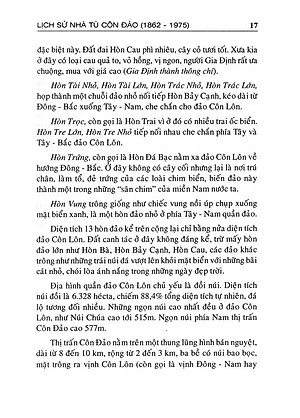 Sách Lịch Sử Nhà Tù Côn Đảo