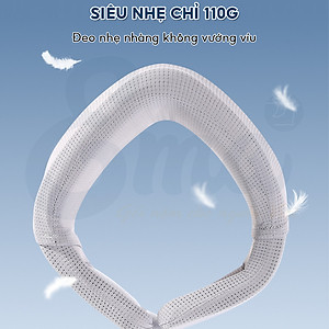 Nẹp cổ mềm chống cổ rùa EMA, đệm đỡ chống mỏi cổ vai gáy, định hình, ngừa thoái hóa đốt sống cổ