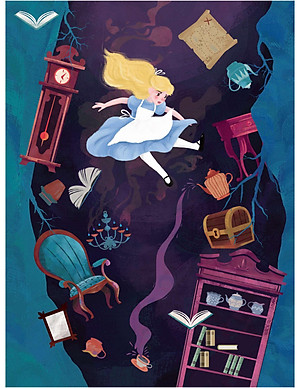 Sách Tác Phẩm Kinh Điển Minh Họa Mới - Alice Ở Xứ Sở Diệu Kỳ