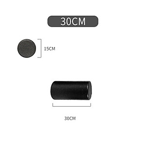 Con lăn massage cao cấp xốp đúc REXCHI Tập yoga, Xoa bóp, Phục hồi cơ bắp- Con lăn bọt xốp  tròn tập thể thao