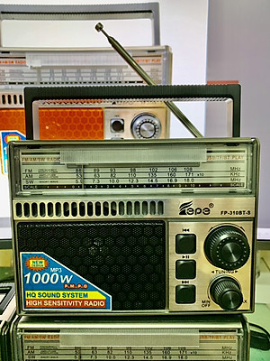 ĐÀI RADIO Pepe-310BTS Nhật bản - ĐÀI Năng Lượng Mặt Trời -Hàng Chính Hãng