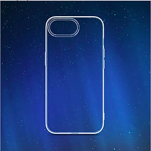 Ốp lưng dẻo Silicon trong suốt cho iPhone 16e hiệu Ultra thin (mỏng 0.6mm) - Hàng nhập khẩu