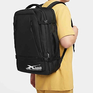Balo du lịch laptop 17 inch Xbags Leader cao cấp – Balo du lịch size lớn nhiều ngăn thời trang cá tính XB2006
