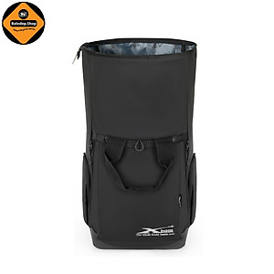 Balo Du Lịch Xbags Secret Xb 1201 Màu Đen, Thiết Kế Nắp Cuộn Tăng Không Gian Linh Hoạt,  Chống Thấm, Cá Tính, Đựng Được Laptop 17 Inch!