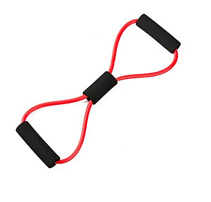 Bộ dây kéo ngũ sắc tập gym(Kèm 12 chi tiết gồm cả dây số 8)