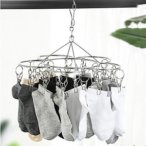 Móc tròn, móc chùm treo quần áo trẻ em , móc inox, móc phơi quần áo 