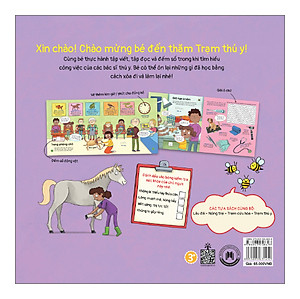 Sách Let’S Go To The Vet - Nào Mình Cùng Đến Trạm Thú Y (Học Mà Chơi - Dễ Dàng Viết / Xóa) (Song Ngữ Anh - Việt)