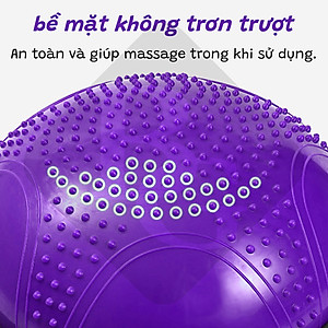 BG Bóng tập thăng bằng BALANCE BALL YOGA/GYM cao cấp 46cm và 58cmx20 (hàng nhập khẩu)