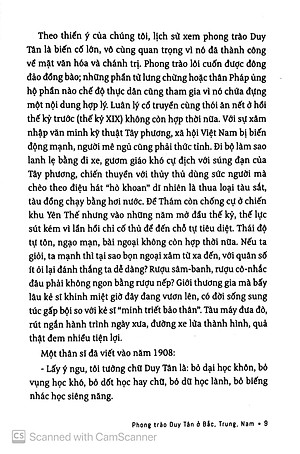 Sách Sơn Nam - Phong Trào Duy Tân Ở Bắc, Trung, Nam - Miền Nam Đầu Thế Kỷ XX - Thiên Địa Hội Và Cuộc Minh Tân