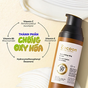 Kem chống nắng bí đao Cocoon 50ml
