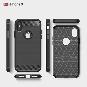 Ốp lưng chống sốc Likgus cho iPhone XS MAX (chuẩn quân đội, chống va đập, chống vân tay) - Hàng chính hãng