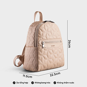 Balo Yuumy ( Thời trang nữ họa tiết tiện lợi cỡ trung - Balo da Seasand YBA84 )