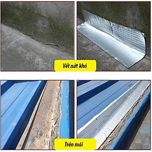 Băng Keo Chống Thấm Nhật Bản Băng Dính Chống Thấm Nước Chống Dột Mái Tôn, Dán Tường Siêu Dính Khổ 5,10,15,20 Cm