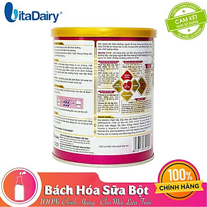 Sữa bột Gluvita Gold – Dinh dưỡng dành cho người bệnh ĐÁI THÁO ĐƯỜNG 900G
