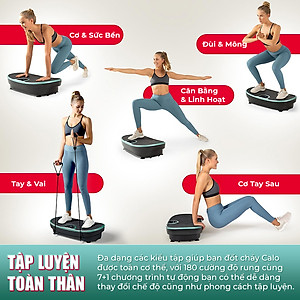 Máy Rung Toàn Thân OKACHI JP-860 Công Nghệ Rung Tiên Tiến Với 180 Cường Độ Rung