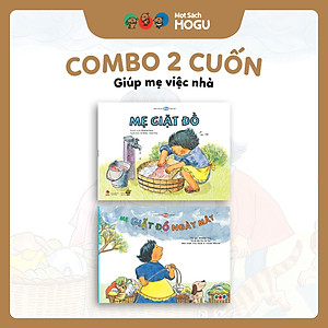 Truyện Ehon bé 3-4-5 tuổi - Bộ 2 cuốn Giúp mẹ việc nhà