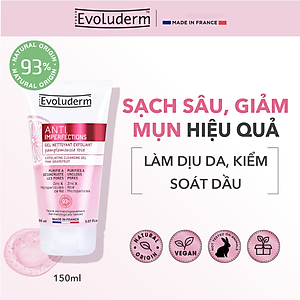 Gel rửa mặt kiêm tẩy tế bào chết tinh chất bưởi hồng danh cho da dầu mụn 150ml